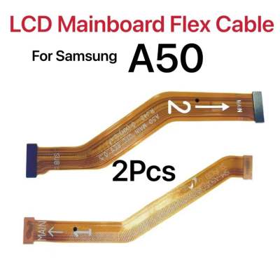จอแสดงผล LCD Flex เหมาะสำหรับ Samsung Galaxy A50 A505F เมนบอร์ดบอร์ด SM-A505เชื่อมต่อ Flex