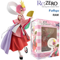 Model โมเดล งานแท้ 100% Furyu จากการ์ตูน Re Zero Starting Life in Another World รีเซทชีวิต ฝ่าวิกฤตต่างโลก Ram kaguya แรม คางุยะ Hime Fairy Tall Series SSS Ver Figure ฟิกเกอร์ Anime อนิเมะ การ์ตูน มังงะ Doll ตุ๊กตา คอลเลกชัน สั่งและนำเข้าจากญี่ปุ่น manga