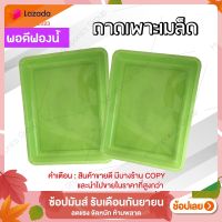 ถาดเพาะเมล็ดผักไฮโดรโปนิกส์ (พอดีฟองน้ำ) คละสี 3 ใบ by hydroponicgroup