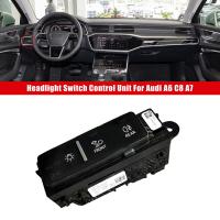 Car LHD Touch Version Headlight Switch Control Unit for Audi A6 C8 A7 Q7 Q8 E-TRON 2019-2022 4K1 941 501 A