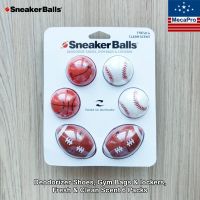 Sneaker Balls® Deodorizer Shoes, Gym Bags &amp; lockers, Fresh &amp; Clean Scent 6 Packs ลูกบอลดับกลิ่นรองเท้า สำหรับใส่รองเท้า กระเป๋ายิม และล็อกเกอร์