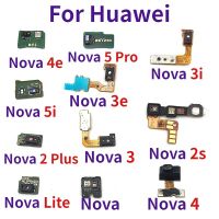 สำหรับ Huawei Nova 2S 2บวก3 3i 4 4e 5i Lite 5 Pro การพิมพ์ใหม่ไฟระบบสัมผัสการเปลี่ยนสายเคเบิลแบบยืดหยุ่นเซนเซอร์