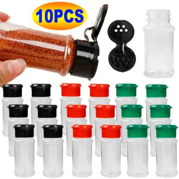 1pc Spices Jars, Salt And Pepper Shaker, Seasoning Jar, Spice Organizer,  Plastic Barbecue Condiment Jar, Seasoning Shaker Bottles, Kitchen Gadget  Tool