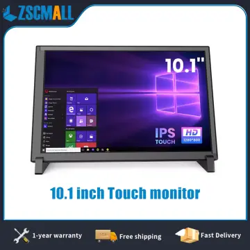 7 Inch Mini Monitor Small HDMI Potable Monitor, Security Monitor & displays  Support AV HDMI VGA USB with Built-in Dual Speaker & Remote Control for