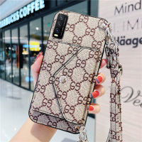 Multifunction กระเป๋าสตางค์เคสสำหรับ VIVO Y22 Y22S Y16 Y35 V25 V25E Y20 Y20i Y20s Y12s Y11s Y12A Y20s G Y11 Y17 Y15 Y12 Y12i S1 Pro Y50 Y30 Y30i Y91C Y1s Y21 Y21S Y21T Y33S Y15S Y15A Y76 Y76S PU เคสโทรศัพท์กระเป๋าสะพายข้างปลอก