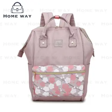 Official Anello Philippines - On Wednesdays, we wear Pink This shoulder bag  is made of a clean glossy nylon fabric. The combination of a vivid fastener  tape and translucent rubber name creates