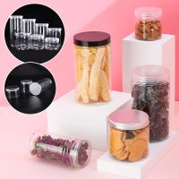 Container for Cereals Plastic Jars Sealed Cans with Cover Kitchen Food Storage Bottles Snack Spice Jars Storage Banks Tea Box