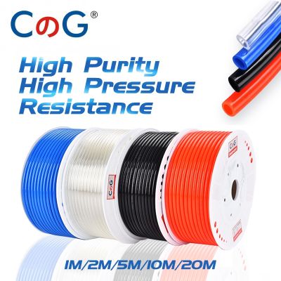 【hot】♧✁  1M/2M/5M/10M/20M Polyurethane Tubing  Air Component Hose 4mm 6mm 8mm 10mm 12mm Pipe Pneumatic Tube for Compressor
