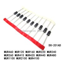 【CW】 20PCS/Lot MUR120 MUR160 MUR240 415 MUR420 MUR440 MUR460 480 MUR2100 4100 RLG ERLG Fast Recovery Diode