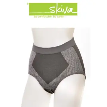 SKIVA Ladies Cotton Spandex Panty Set (09-9666) 3 Pcs/set Mid-high