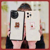 heat dissipation texture Phone Case For iphone12 Pro Silica gel Cartoon Back Cover personality funny youth leather cute