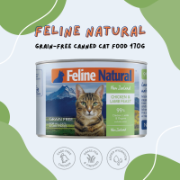 Feline Natural Grain-Free Canned Cat Food 170g สูตรไก่และแกะ อาหารเปียกแมวเกรดพรีเมี่ยม x Petsister