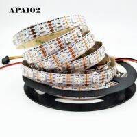 DC5V APA102 DATA and CLOCK seperately Smart led pixel strip 30/60/144 leds/pixels/m 5050RGB Full color strip light LED Strip Lighting