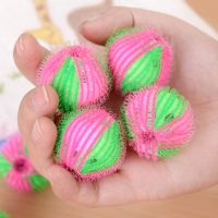 6pcs Magic Laundry Ball Clothes Reusable Washing Machine Hair Filter Home Personal Care Grabs Fuzz Hair Removal Cleaning Tool