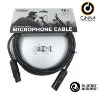 DAddario® สายไมโครโฟน 3 เมตร  รุ่น American Stage Instrument Cable PW-AMSM-10