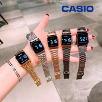 นาฬิกา Casio Vintage touch watch สำหรับท่านผู้หญิง มาใหม่ล่าสุด หน้าปรอท หน้าจอระบบสัมผัส เเถมฟรีกล่องพร้อมถุงกระดาษครบชุด