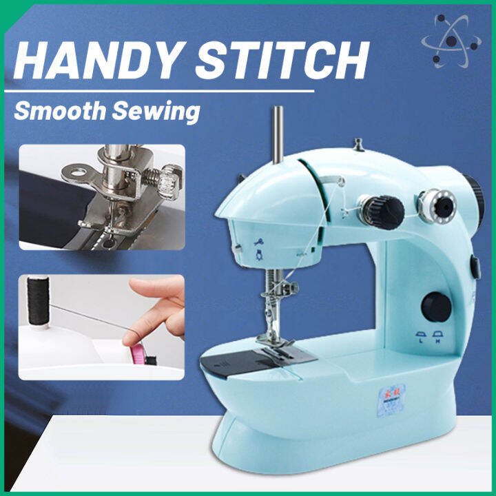 WASSUP Electric Sewing Machine Double Stitch Dual Speed with Two Speed