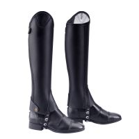 ：&amp;gt;?": Equestrian Half Without Boots Chaps Horse Riding Body Protector Micro-Fibre Leg Half Chaps Black Color Unisex L Size For Rider