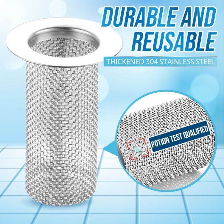 cw-hotx-floor-drain-filter-sink-pool-bathtub-sewer-anti-clog-slag-strainer