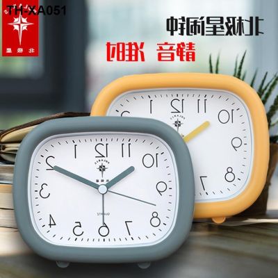 simple alarm clock for children boys and girls students with silent bedside bedroom oversized