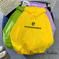 Kingdom_Fashion เสื้อฮู้ด เสื้อแขนยาวอบอุ่น หลวมและสบาย สไตล์ วินเทจ สบายๆ น่ารัก WWY2392Z6Q 38Z230923