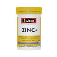 Swisse Zinc+ 120 Tablets ซิงค์ ลดสิว หน้ามัน