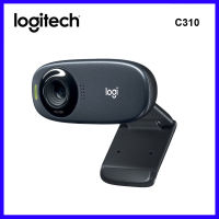 Original Logitech C310 HD Webcam, 720p Video with Noise Reducing Mic for PC Laptop