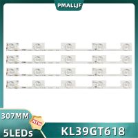 แถบไฟแบ็คไลท์ LED 20ชิ้น/เซ็ตสำหรับ KL39GT618 Dl3945 Dl3945i โตชิบา35017988 5LED * 6V 307มม.