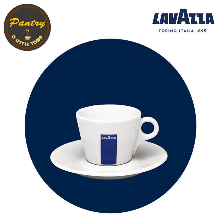 Lavazza Cup and Saucer Sets, Espresso/Americano/Cappuccino Sizes