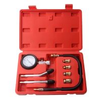 0-300Psi Multifunctional Cylinder Pressure Gauge Cylinder Gauge Test Kit Durable