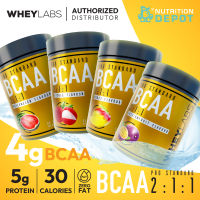 Whey Labs BCAA + Electrolytes - 50 Servings กรดอะมิโนป้องกันการสลายตัวของกล้ามเนื้อ