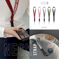 สายคล้องโทรศัพท์ สายห้อยโทรศัพท์ แบบคล้องคอ สกรีนชื่อ PHONE STARP รุ่น NECK STARP KIDNAP ME.