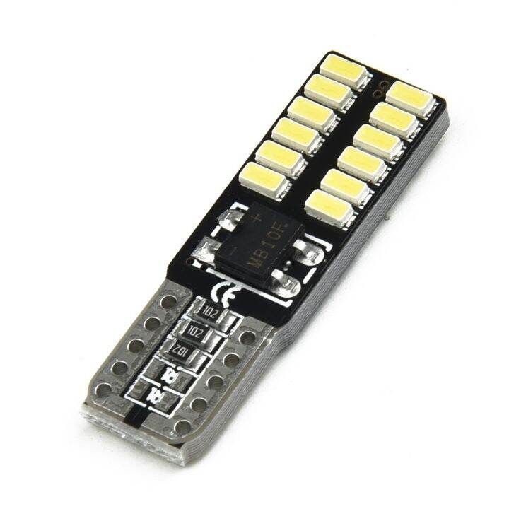 t10โคมไฟ-led-ป้ายทะเบียนรถยนต์6500k-dc-12v-ไฟอ่านหนังสือ194-w5w