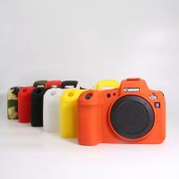 เคสครอบปกป้องกระเป๋ากล้องผิวเกราะซิลิโคนแบบนิ่มสำหรับ Canon EOS R EOS ใหม่