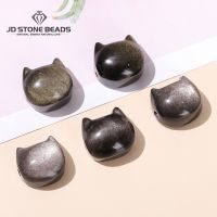 【CC】✹☈  1 Pc Gold Beads Through Hole 14x9mm Bead Jewelry Making Diy Pendant Accessory