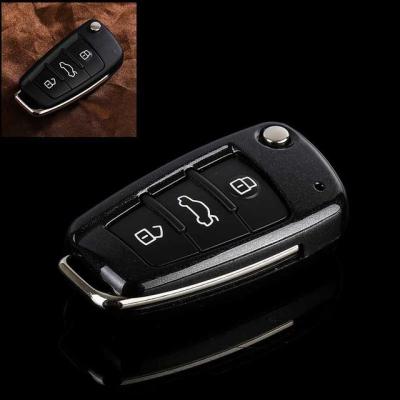huawe Key Fob Protective Case For Audi A6 A1 Q3 Q7 TT R8 A3 S3 Case Key Car Smart For Audi Car Key Stickers Cover Abs Hard Plastic