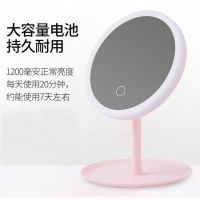 ﹍☍┅ Web celebrity ins led makeup jingyi type with light smart fill beauty mirror home dress and portable desktop