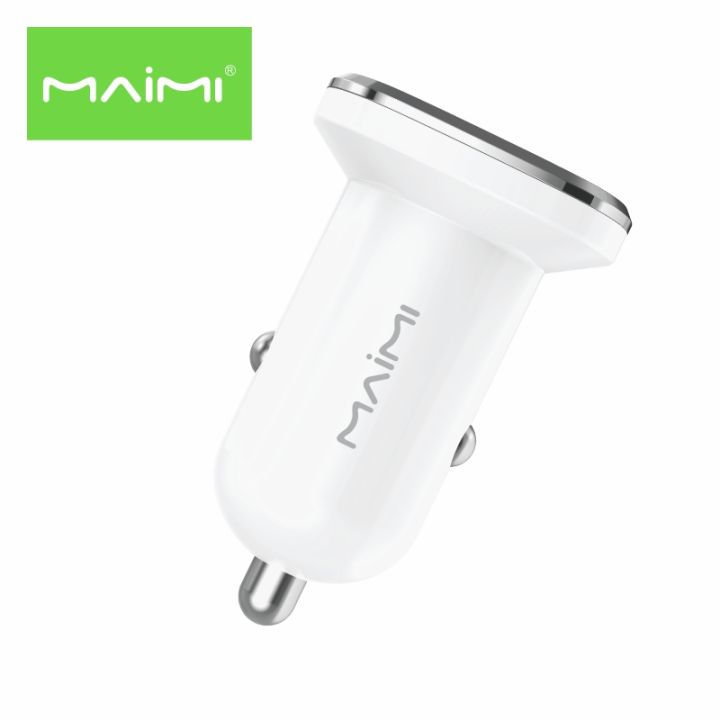 maimi-cc112-quick-charger-18-w-หัวชาร์ทรถ-หัวรถ-หัวชาร์ทในรถ-หัวชาร์จรถ-1-usb-car-charger-ชาร์ทรถ-ชาร์จ