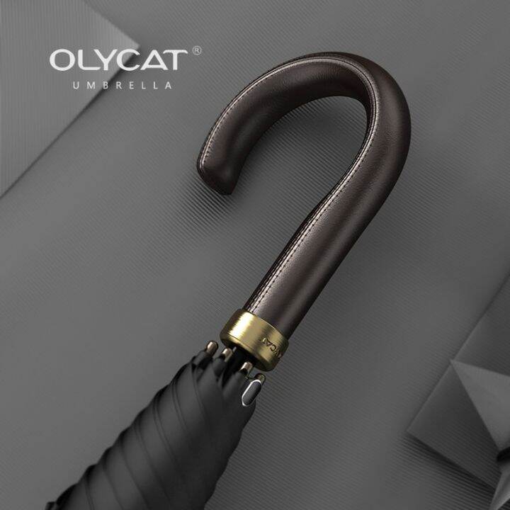 OLYCAT Big Umbrella Windproof Strong 121cm Large Golf Long Umbrella for