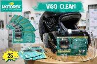 VISO-CLEAN MOTOREX ผ้าขจัดฝุ่น แมลง และ คราบน้ำมัน ที่หมวกกันน็อก หรือชิลล์หน้า