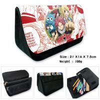 {KUT Department Store} Anime Fairy Tail Nylon Student School Stationerybag Fashion Make Up Bag Print Pencil Cases Girls Cosmetic Cases Zipper Penbag