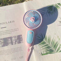 มาใหม่!!พัดลมมือถือ ลายการ์ตูน อันเล็กพกพาสงบ ชาร์จ USB สีสวยน่ารัก portable fan