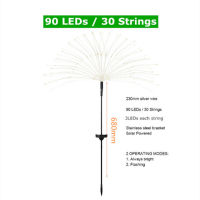 Garland Outdoor Waterproof Fairy Light String lamp 90150 LEDs Solar Firework Lights Lawn Street Christmas Decor lighting LED