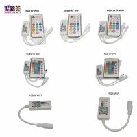 【✔In stock】 yulibu74040703 Dc12-24v มินิ Wifi Rgb Rgbw Rgbcw ตัวควบคุมไฟ Led Rf ระยะไกลเวลาฟังเพลง5ch 4ch 5V Wifi ควบคุมผ่าน Wifi แอปโทรศัพท์สำหรับแถบไฟ Led