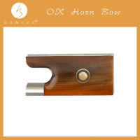 BOWORK Master สีเหลือง Ox Horn ไวโอลิน Bow Frog เปลี่ยน44 Fiddle ไวโอลิน Bow Parts