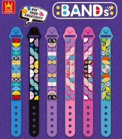 Lego Wristband Dots Bricks Kids Block Adjustable Length Blocks Boys Gifts