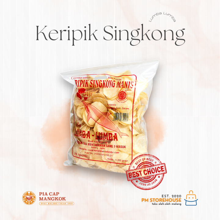 Keripik Singkong Lumba Asli Malang Kemasan 200 Gr Lazada Indonesia