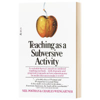 Teaching As a Subversive Activity หนังสือต้นฉบับภาษาอังกฤษ Disruption Activity การสอน