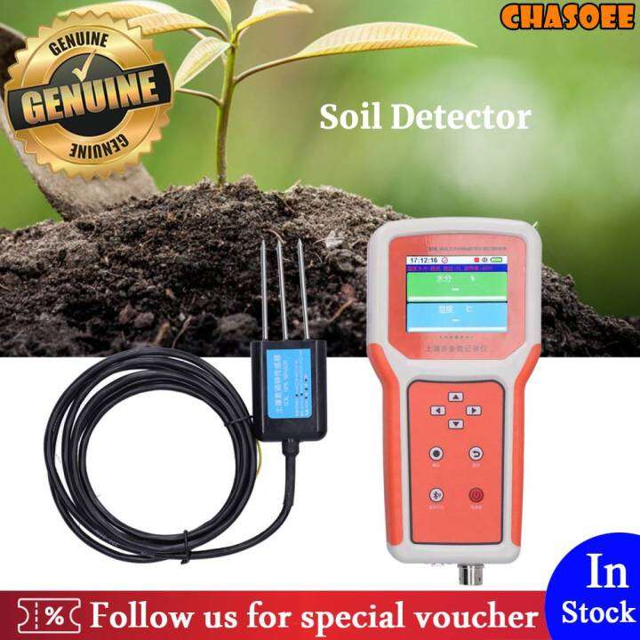Digital Soil Moisture Meter + NPK Sensor Set pH Tester Measurement ...