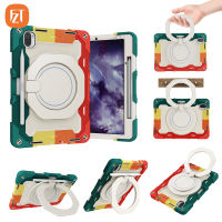 (มี Tali Bahu) สำหรับแผ่น Xiaomi 5 11.0 "(2021)/21051182กรัม21051182C FZT Casing Tablet ลายพรางพีซี + กรอบซิลิโคนในตัวโครงจับกล้องมือถือและไหล่ยาว